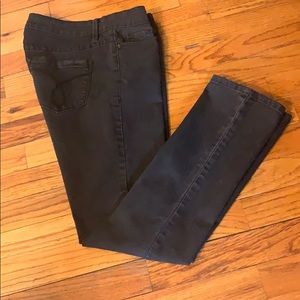 CK Black Straight Leg Jeans